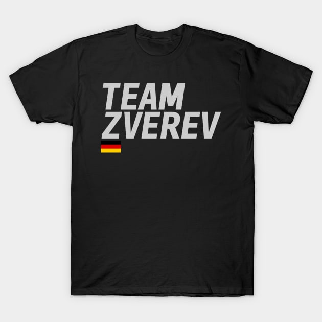 Team Alexander Zverev T-Shirt by mapreduce